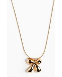 H&M - Halskette mit Schleife - Lyst