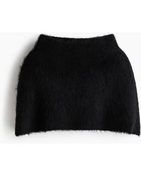 H&M - Turtleneck-Cape aus Mohairgemisch - Lyst