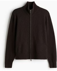 H&M - Wollcardigan mit Reissverschluss in Regular Fit - Lyst