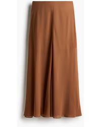 H&M - Jupe Maxi En Mousseline - Lyst
