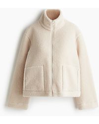 H&M - MAMA Jacke aus Teddyfleece - Lyst