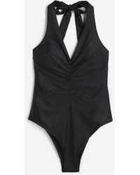 H&M - Shape-Badeanzug mit hohem Beinausschnitt - Lyst