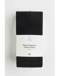 H&M - MAMA Fleece-Leggings - Lyst