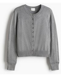 H&M - Gestrickter Cardigan - Lyst