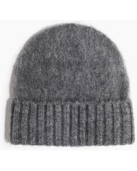 H&M - Bonnet Duveteux En Laine Mélangée - Lyst