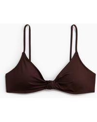 H&M - Haut de maillot paddé avec détail noué - Lyst