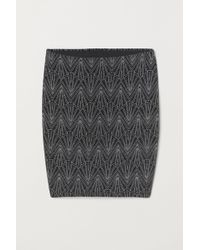 H&M Jupe scintillante - Noir