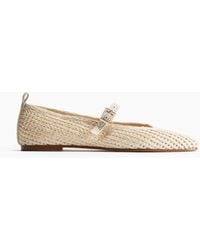 H&M - Mary-Janes aus Bast - Lyst