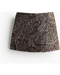 H&M - Skort aus Jacquardstoff - Lyst