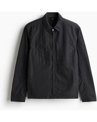 H&M - Overshirt aus Nylon Regular Fit - Lyst