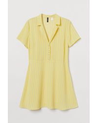 H&M + Blusenkleid - Gelb