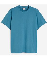 H&M - T-Shirt aus Pima-Baumwolle Regular Fit - Lyst