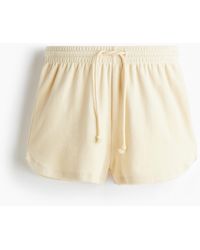 H&M - Veloursshorts - Lyst