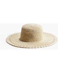 H&M - Strooien Hoed - Lyst