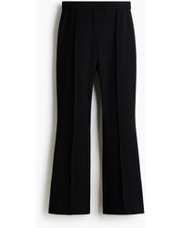 H&M - Pantalon Bootcut Avec Plis Devant - Lyst