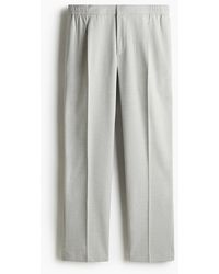 H&M - Broek Met Persvouwen - Lyst