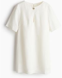 H&M - Robe En Lin Mélangé - Lyst