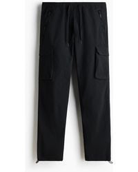 H&M - Cargohose aus Nylon in Regular Fit - Lyst