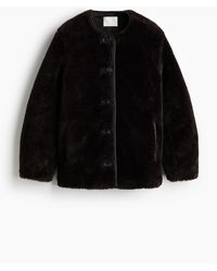 H&M - H & M - Jas - Bruin - Lyst