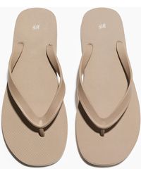 H&M - Zehensandalen aus Gummi - Lyst