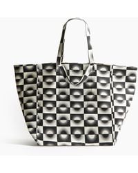 H&M - Strandtasche aus Canvas - Lyst