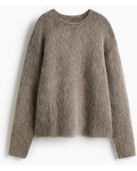 H&M - Pullover aus Mohairmix - Lyst