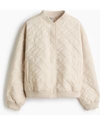 H&M - Bomber Matelassé - Lyst