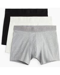 H&M - 3er-Pack Xtra LifeTM Mid Trunks - Lyst