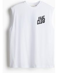 H&M - Sport-Tanktop mit DryMove in Loose Fit - Lyst
