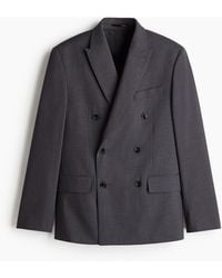 H&M - Zweireihiges Jackett in Regular Fit - Lyst