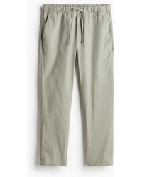 H&M - Pantalon Regular Fit en lin mélangé - Lyst