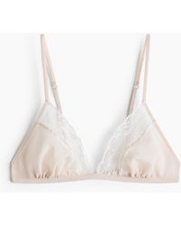H&M - Soft-bh Van Chiffon - Lyst