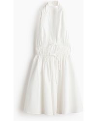 H&M - Halterjurk Met Drawstring - Lyst