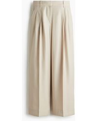 H&M - Elegante Hose mit weitem Bein - Lyst
