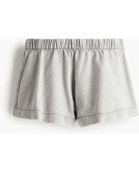 H&M - Denim Pull-on Short - Lyst