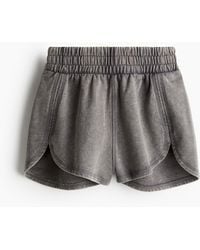 H&M - Sweatshorts im Washed-Look - Lyst