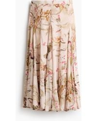 H&M - Uitlopende Rok Van Viscosemix - Lyst