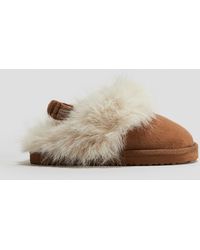 H&M - Chaussons Avec Doublure Duveteuse - Lyst