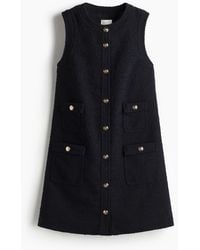 H&M - Bouclé-Kleid - Lyst