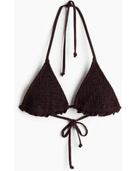 H&M - Padded Triangelbikinitop - Lyst