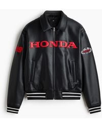 H&M - Baseballjack Met Motieven - Lyst