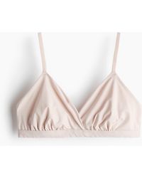 H&M - Soft-bh Van Microvezel - Lyst
