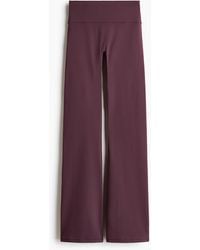 H&M - Flared yogalegging Met Softmove - Lyst