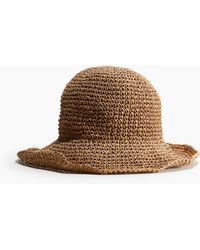 H&M - Strohhut mit gewellter Krempe - Lyst