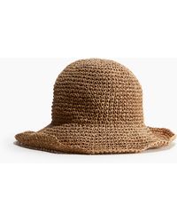 H&M - Strohhut mit gewellter Krempe - Lyst