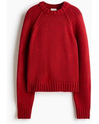 H&M - Pullover mit Raglanärmeln - Lyst