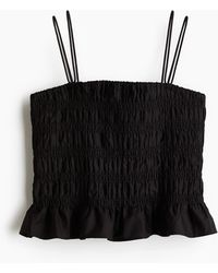 H&M - Gesmoktes Trägertop - Lyst