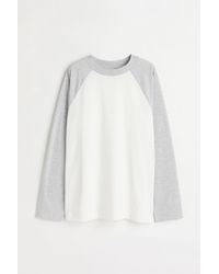 H&M - Shirt mit Blockfarben - Lyst