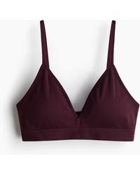 H&M - Seamless Padded Soft-bh - Lyst