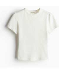 H&M - DryMove Sportshirt aus Baumwolle - Lyst